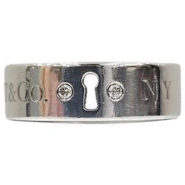 Tiffany & Co Portachiavi in argento e diamante Argento