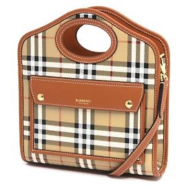 Burberry Mini Bolsa de Bolso Multicor