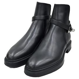 Hermès Botas de cano de couro Kelly Beo para homens Multicor