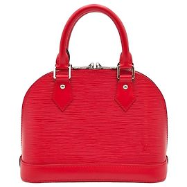 Louis Vuitton Alma BB Epi Red Rot