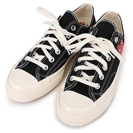 Comme Des Garcons Baskets Play Chuck Taylor Low Noir