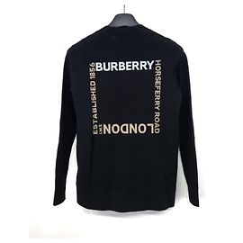 Burberry Horseberry Square Wollstrickjacke Mehrfarben