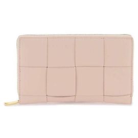 Bottega Veneta Cartera Cassette Zip-Around stamp: Naranja