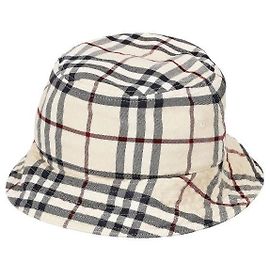 Burberry Chapéu bucket de algodão Check Multicor