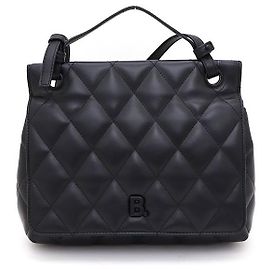 Balenciaga Bolsa de ombro e bolsa transversal acolchoada preta de tamanho médio Preto