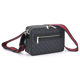 Gucci Borsa a tracolla GG Medium timbro: FADJA Nero