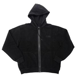 Maison Martin Margiela Giacca con cappuccio in cotone Nero