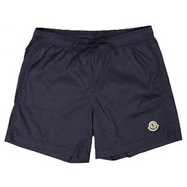 Moncler Jacquard Swim Shorts Blue Blue