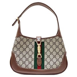 Gucci Bolsa Hobo Jackie Small Marrom
