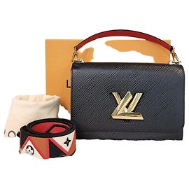 Louis Vuitton Twist MM Black Nero