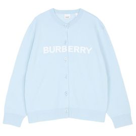 Burberry Wollstrickjacke DOTTIE Oversized Fit Weiß