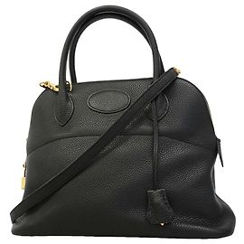 Hermès Hermes Bolide 31 Handbag Black