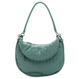 Bottega Veneta Sac Hobo Gemelli en nappa vert taille Medium Vert