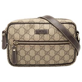 Gucci Beige GG Supreme Crossbody Beige