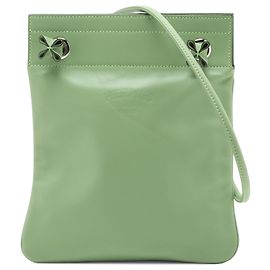 Bolsa Hermès Aline Mini em couro Swift verde Verde Verde claro