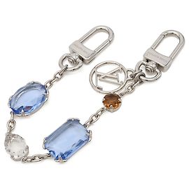 Chaveiro Louis Vuitton Marrom Prata Azul Outro