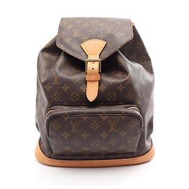 Louis Vuitton Montsouris GM Monogram Backpack/Handbag Brown