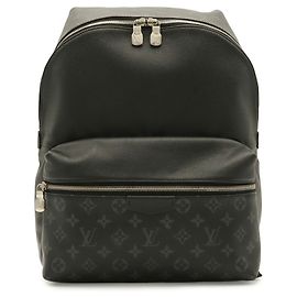 Louis Vuitton Taigarama Monogram Eclipse Rucksack Braun Schwarz
