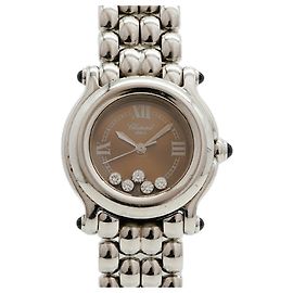 Chopard Happy Sport Diamond 27 8250-23 Gray Dial Women's Watch Other