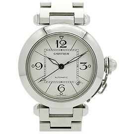 Reloj Cartier Pasha C W31074M7 Esfera Blanca Otro
