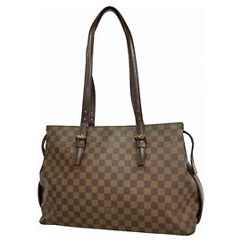 Borsa a Spalla Louis Vuitton Damier Chelsea Damier ebene