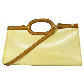 Bolso Louis Vuitton Vernis Roxbury Drive Blanco
