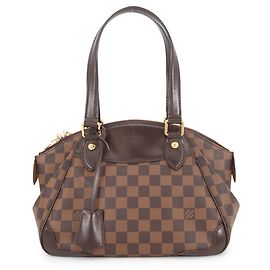 Borsa Louis Vuitton Damier Ebene Verona PM Rosso Damier ebene