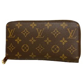 Carteira Zippy Monogram Louis Vuitton Marrom