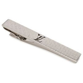 Applica per cravatta Louis Vuitton in argento Argento