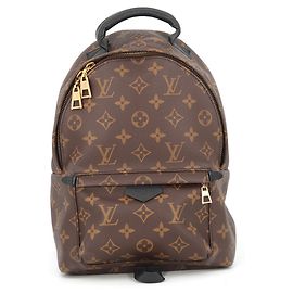 Louis Vuitton Monogram Palm Springs Backpack PM Black