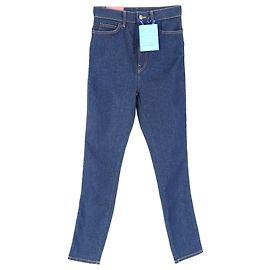 Acne Studios Regular Fit Jeans in Blue Denim Blau Hellblau