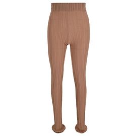 Leggings Keera Acne Studios en algodón beige Beige