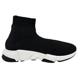 Baskets Speed Trainer Balenciaga en polyester noir Noir