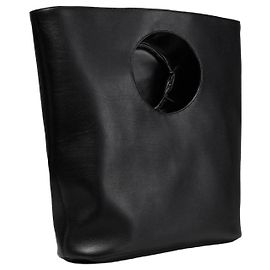 Balenciaga Leder Handtasche Schwarz Schwarz