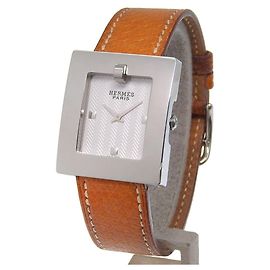 Hermès Hermes Gürtel Quartz Edelstahl und Leder 26 Andere
