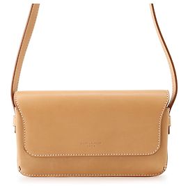 Yves Saint Laurent Leather Handbag Beige Beige