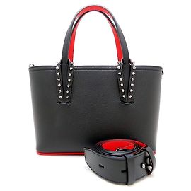 Cabata Mini Tote Christian Louboutin Nero Rosso