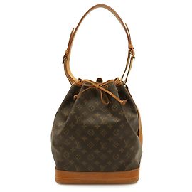 Bolso de Hombro Louis Vuitton Monogram Noe Castaño