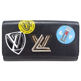 Louis Vuitton Epi Leather Long Wallet Black Multiple colors