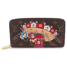 Cartera Zippy Vivienne Monogram Louis Vuitton Multicolor Monograma