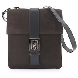 Borsa a tracolla Gucci Tiger Head Marrone Nero