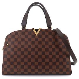 Bolsa 2-Way Louis Vuitton Damier Kensington Damier ebene