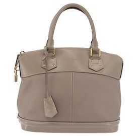 Louis Vuitton Suhali Lockit Leather PM Marrom
