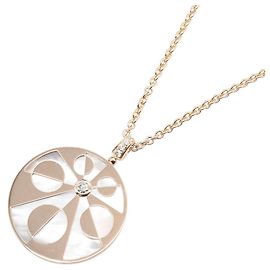 Bulgari Collar Intarsio Bvlgari Blanco Dorado Otro