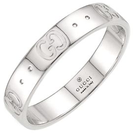 Gucci Icon Ring in 18K White Gold Other