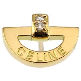 Céline Orecchini a lobo Celine Diamond 0.03ct in oro giallo 18K Altro