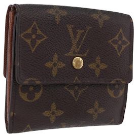 LOUIS VUITTON Monogram Porte Monnaie Bier Cartes Crdit M61652 LV Auth bs36221 Monogramma