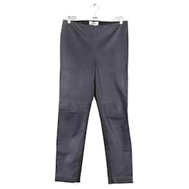 Fendi leather leggings black Black