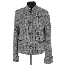 Max Mara Black Coat L Black