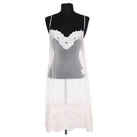 Abito Givenchy in seta bianca Bianco